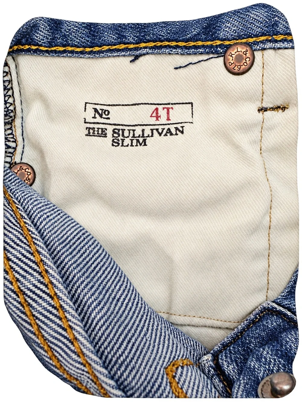 Ralph Lauren Kids Denim Shorts in Blue with Frayed Hem